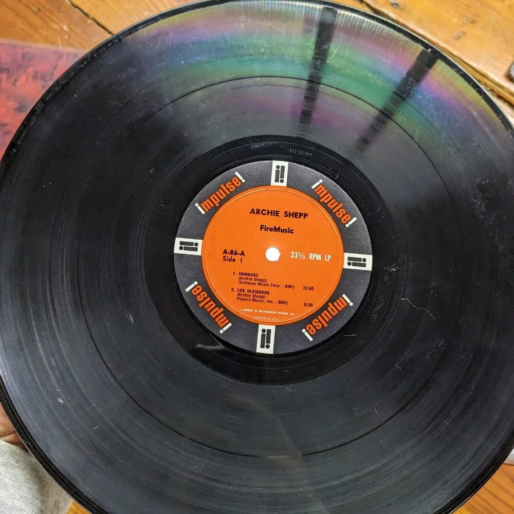 ARCHIE SHEPP - FIRE MUSIC (1965 OG MONO) & MARION BROW VG+ - Picture 9 of 16